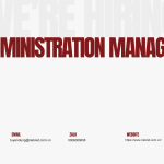 Tuyển dụng Admin Manager