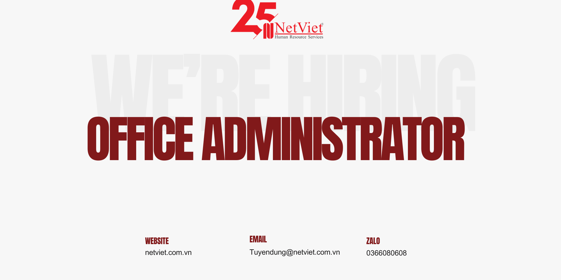 Office Administrator HCM Office Administrator HCM