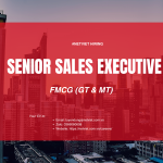 Senior Sales Executive – FMCG, GT & MT